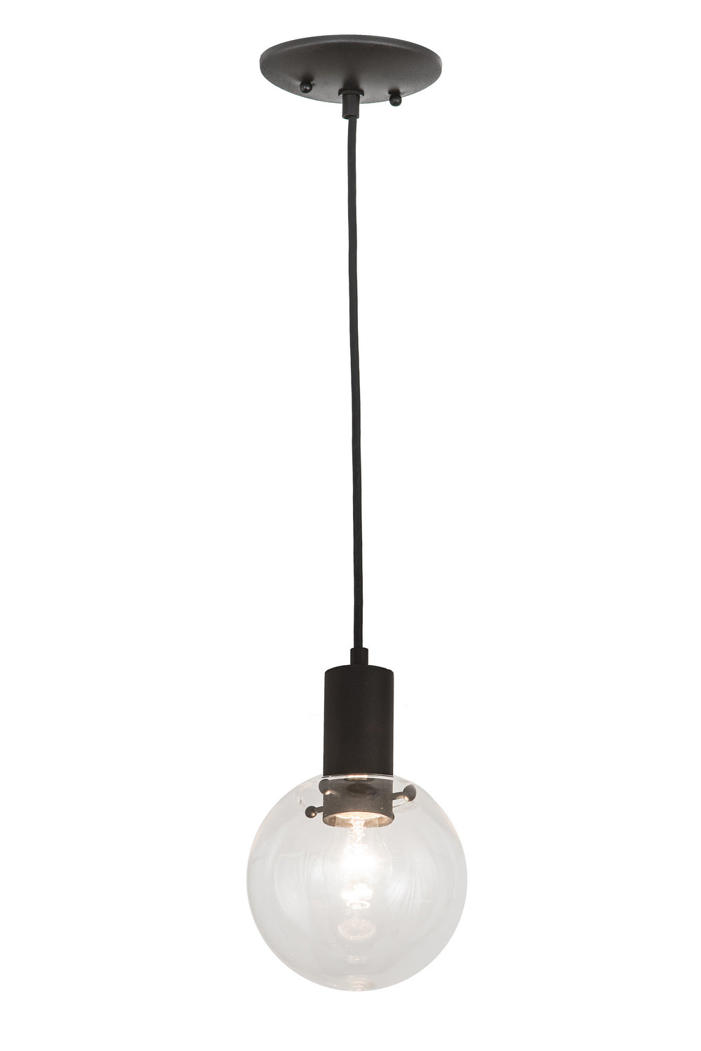 Meyda Tiffany Bola 190882 Pendant Light - Textured Black