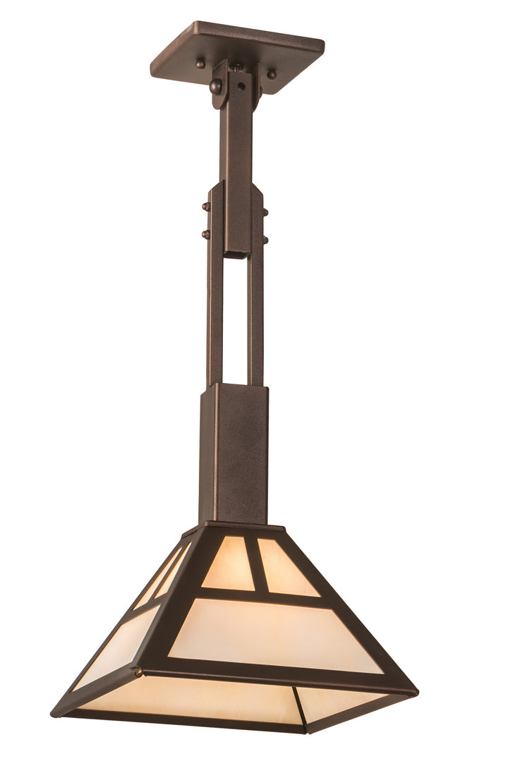 Meyda Tiffany T" Mission" 191704 Pendant Light - Mahogany Bronze