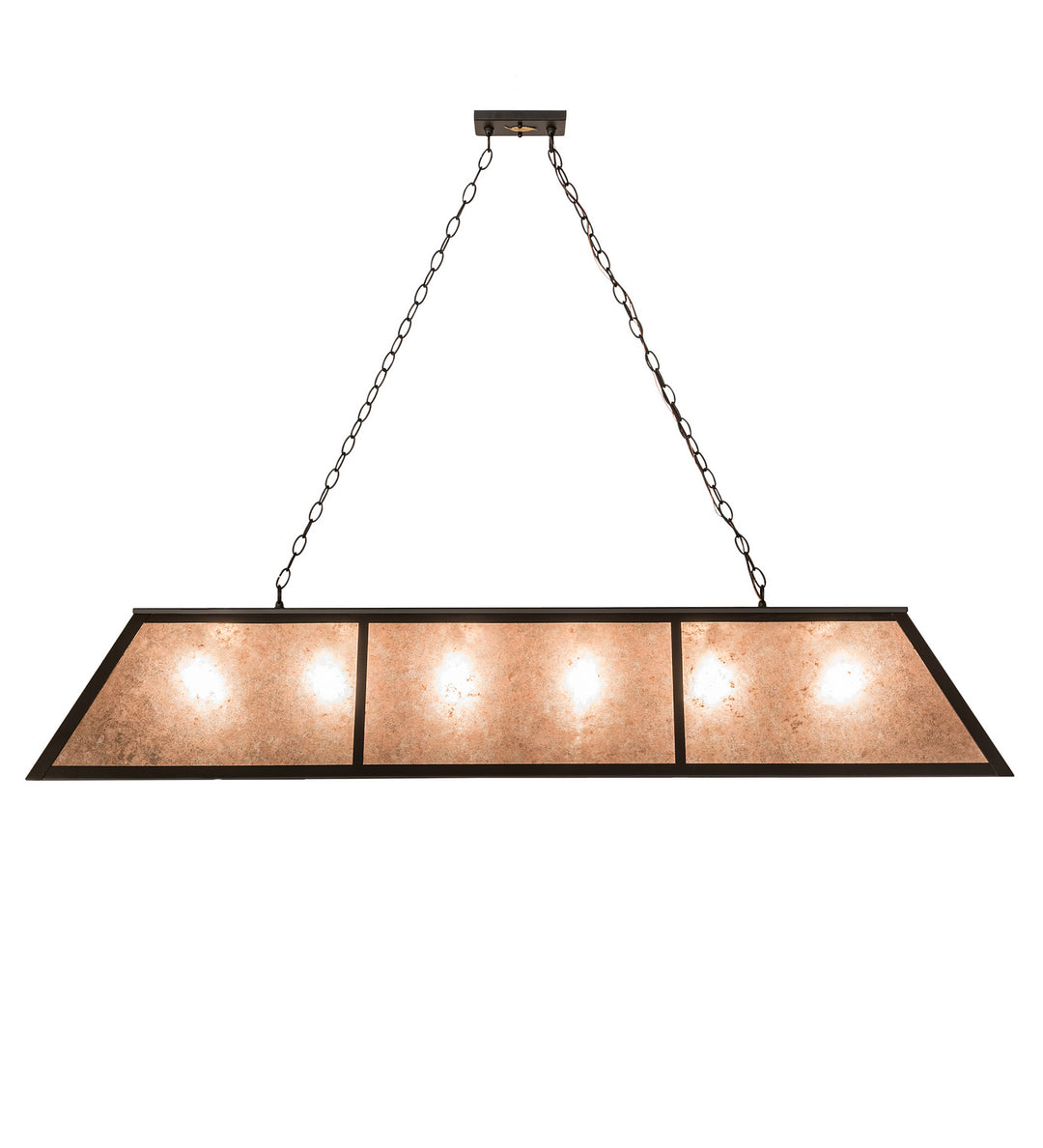 Meyda Tiffany Tri-Panel 192028 Pendant Light - Oil Rubbed Bronze