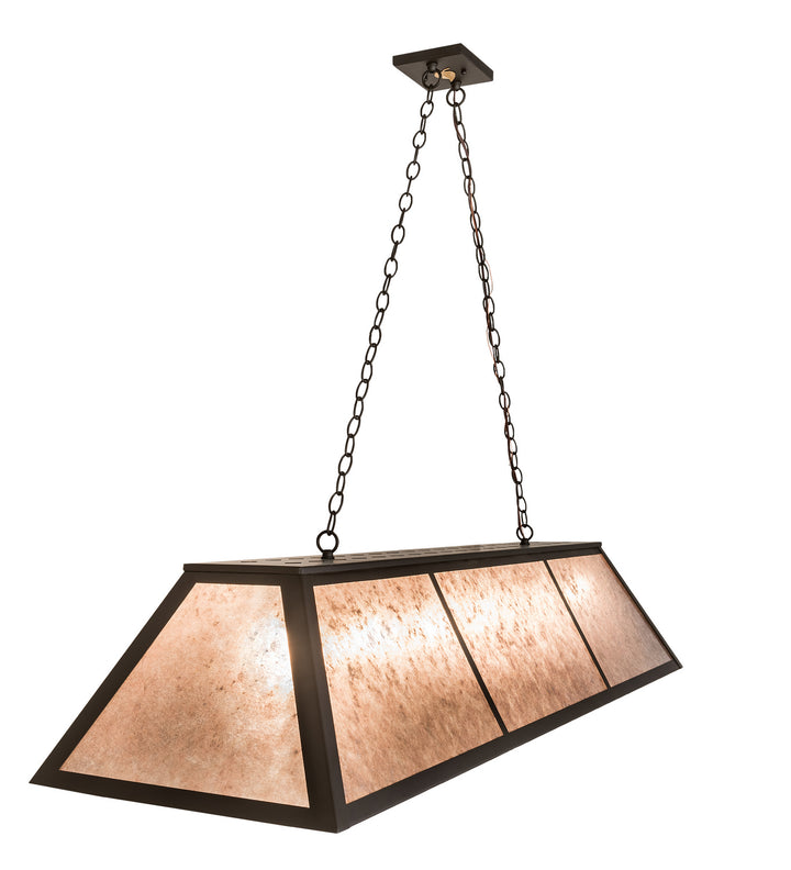 Meyda Tiffany Tri-Panel 192028 Pendant Light - Oil Rubbed Bronze