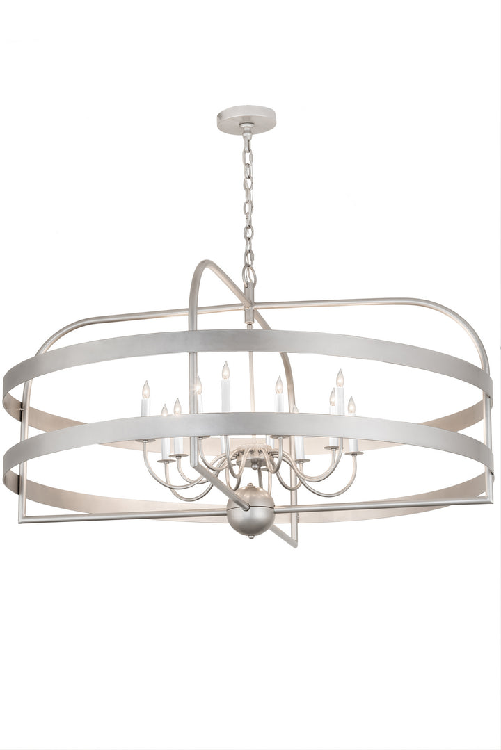 Meyda Tiffany Aldari 192243 Chandelier Light - Nickel
