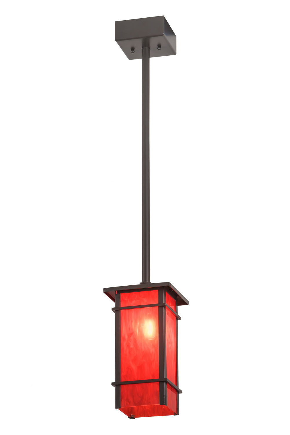 Meyda Tiffany Quadrato 192565 Pendant Light - Timeless Bronze