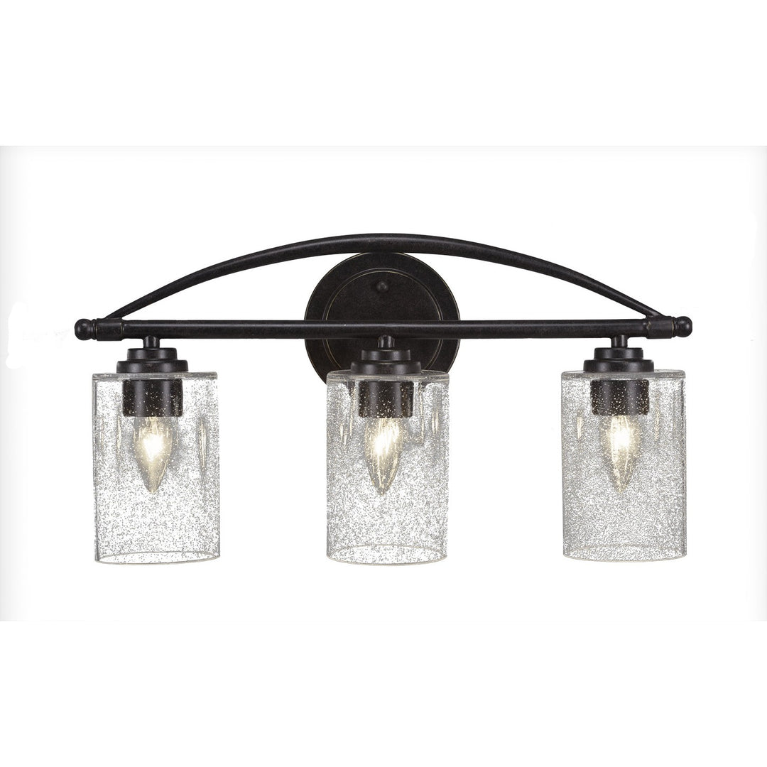 Toltec Marquise 2403-dg-300 Bath Vanity Light - Dark Granite