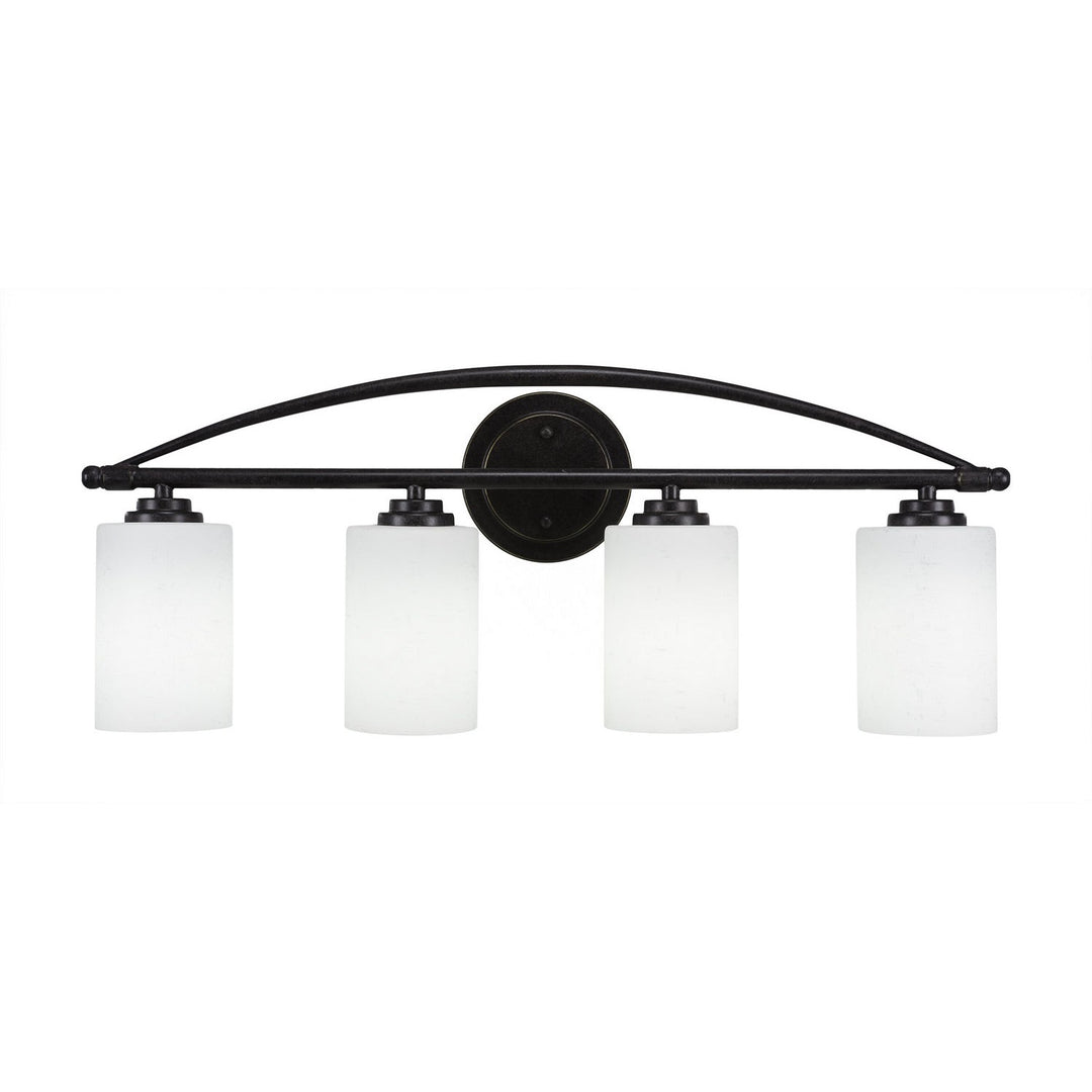 Toltec Marquise 2404-dg-310 Bath Vanity Light 27 in. wide - Dark Granite