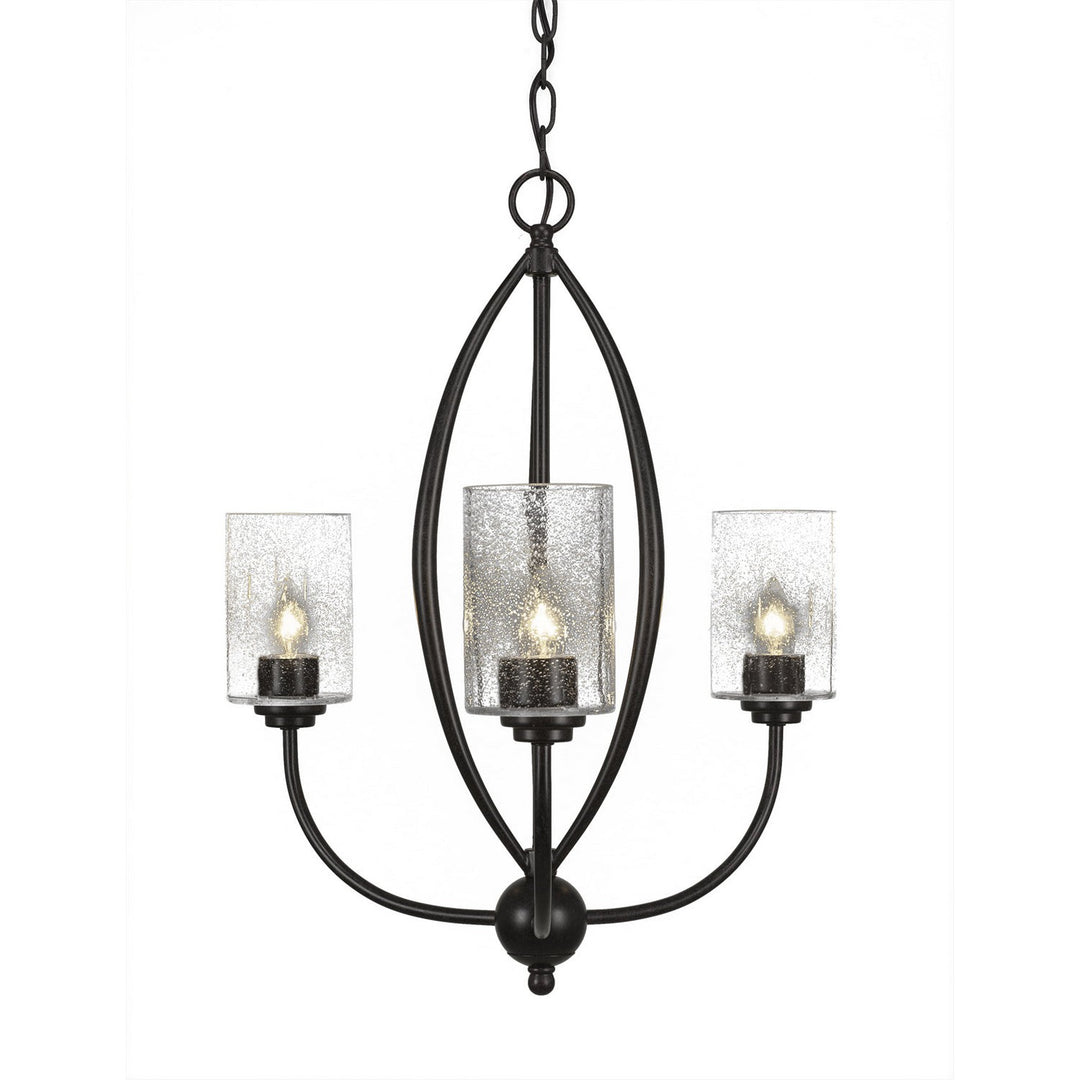 Toltec Marquise 2413-dg-300 Chandelier Light - Dark Granite