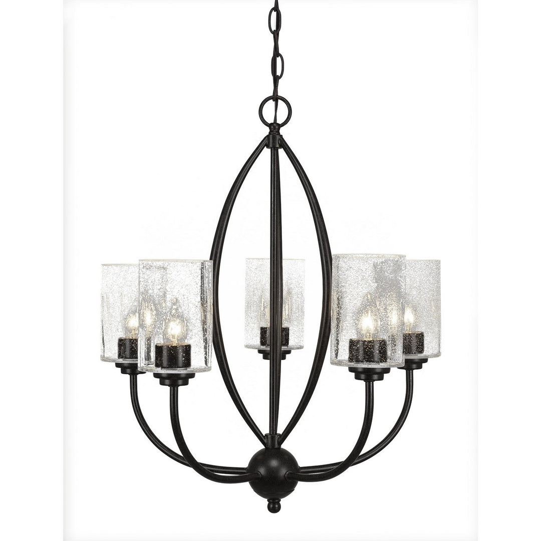 Toltec Marquise 2415-dg-300 Chandelier Light - Dark Granite
