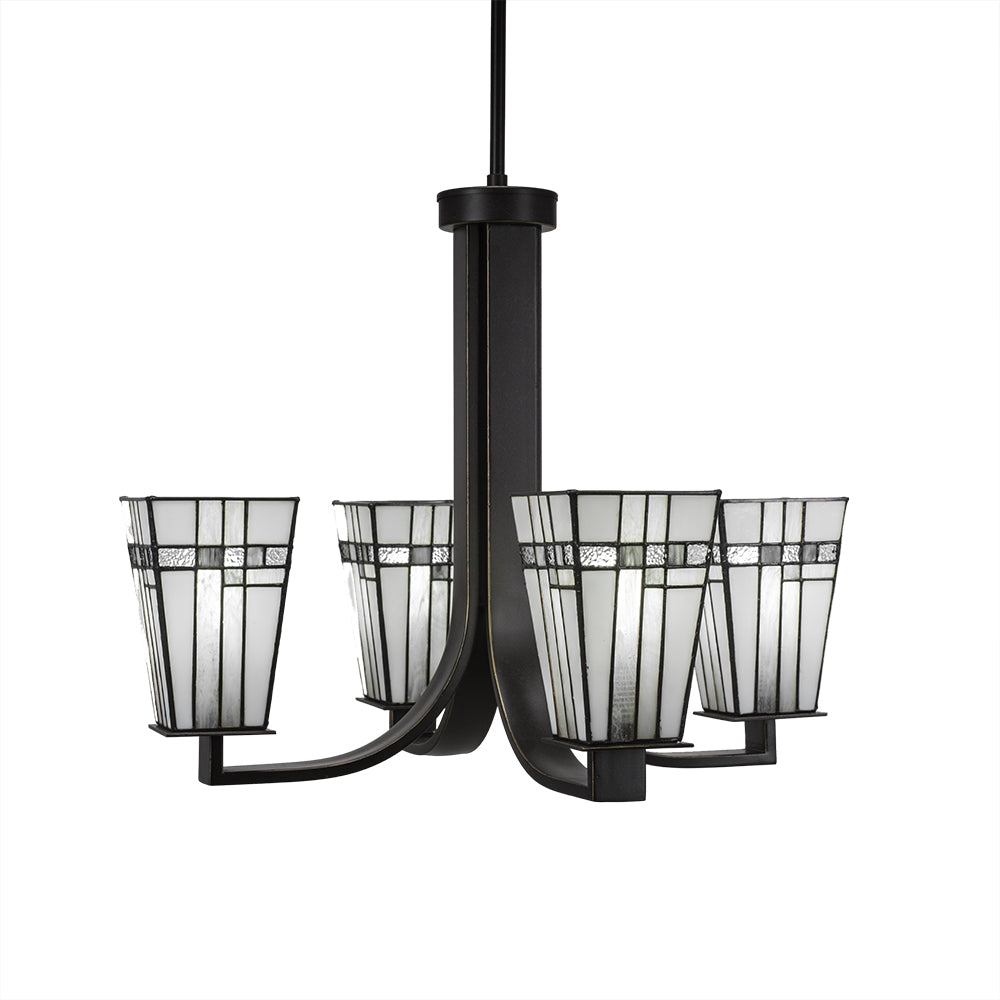 Toltec Apollo 574-dg-9554 Chandelier Light - Dark Granite