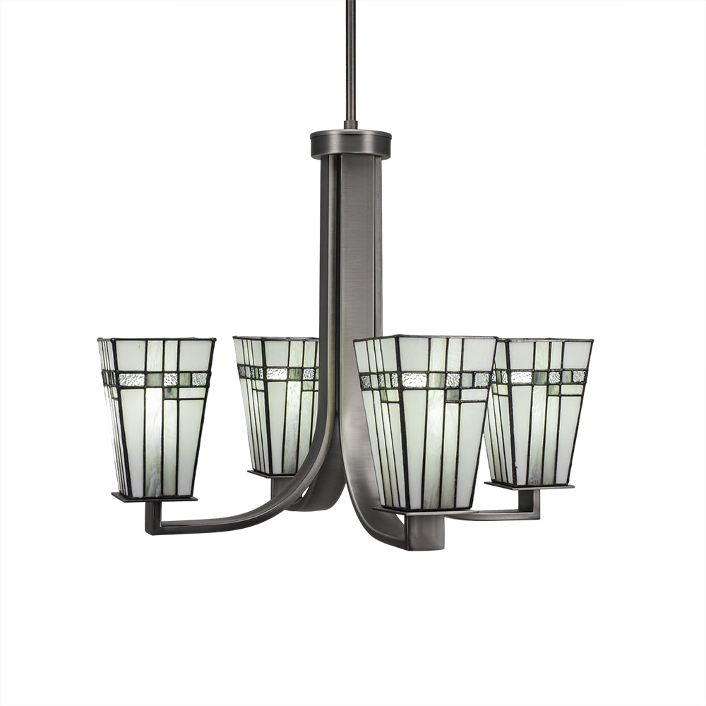 Toltec Apollo 574-gp-9554 Chandelier Light - Graphite