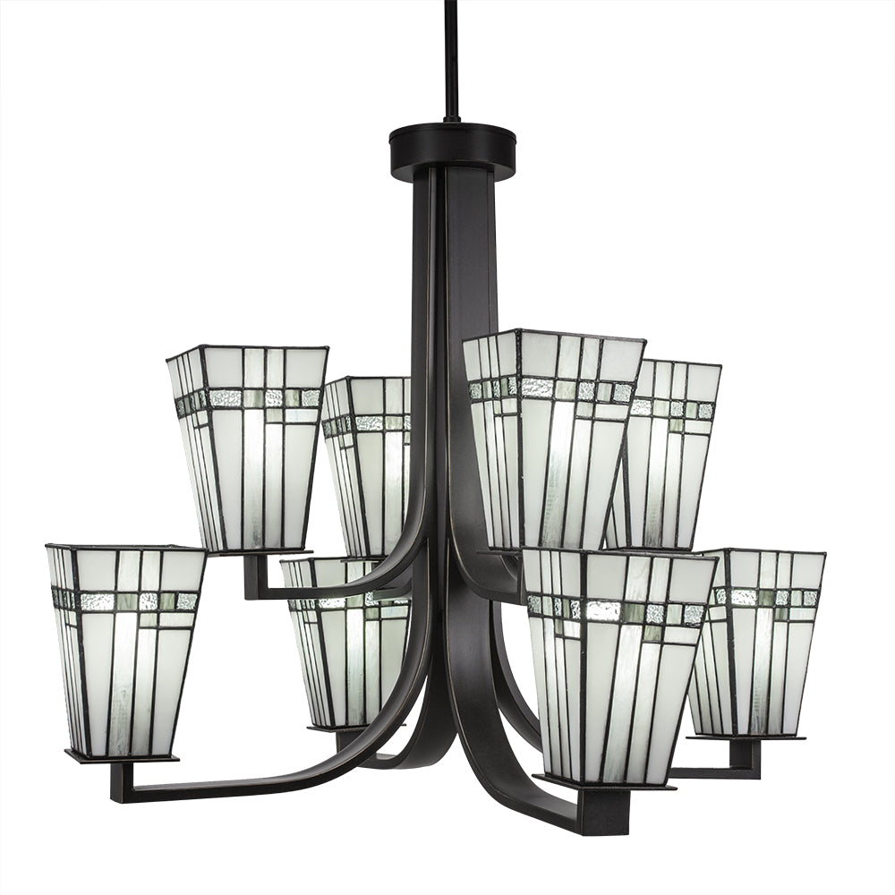 Toltec Apollo 578-dg-9554 Chandelier Light - Dark Granite
