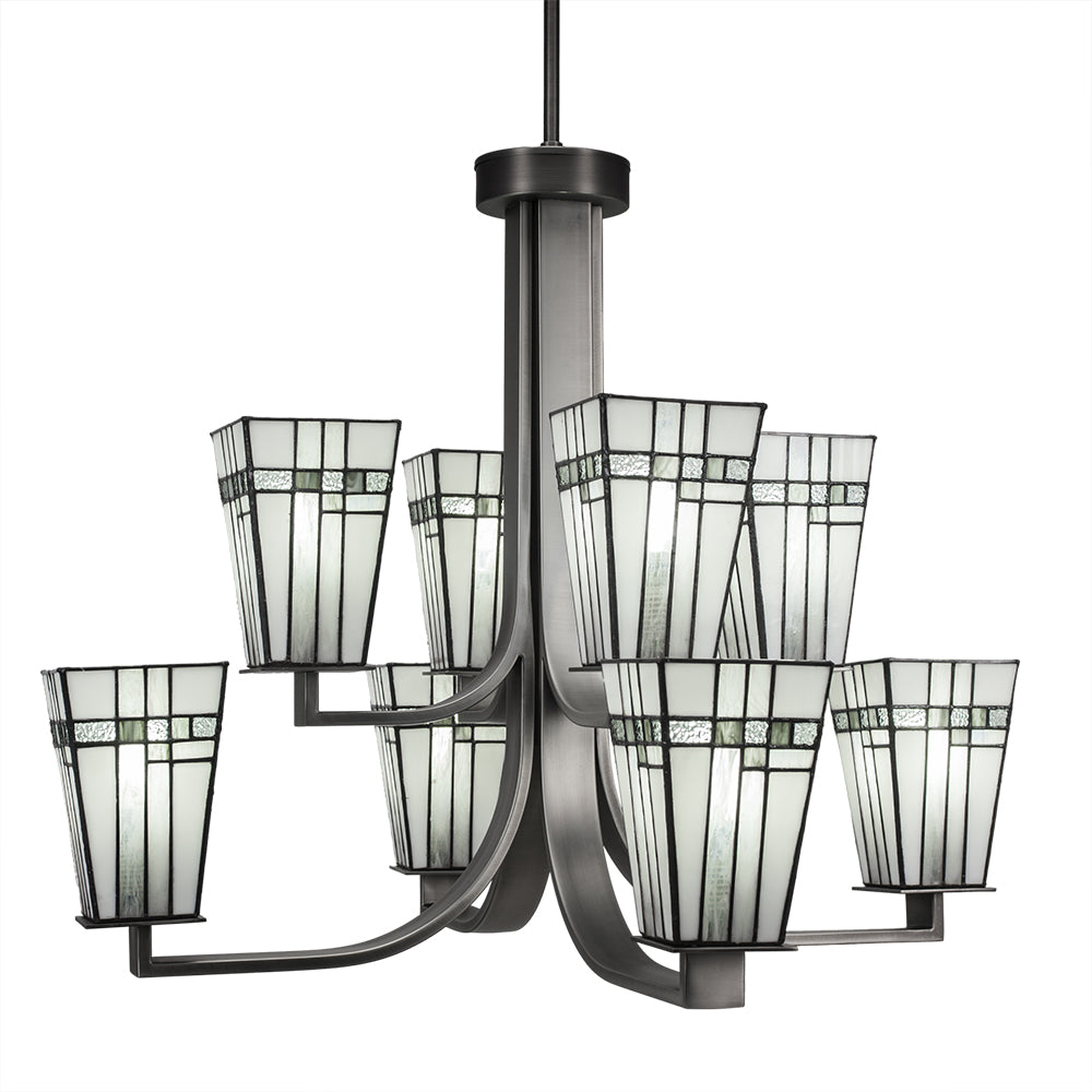 Toltec Apollo 578-gp-9554 Chandelier Light - Graphite