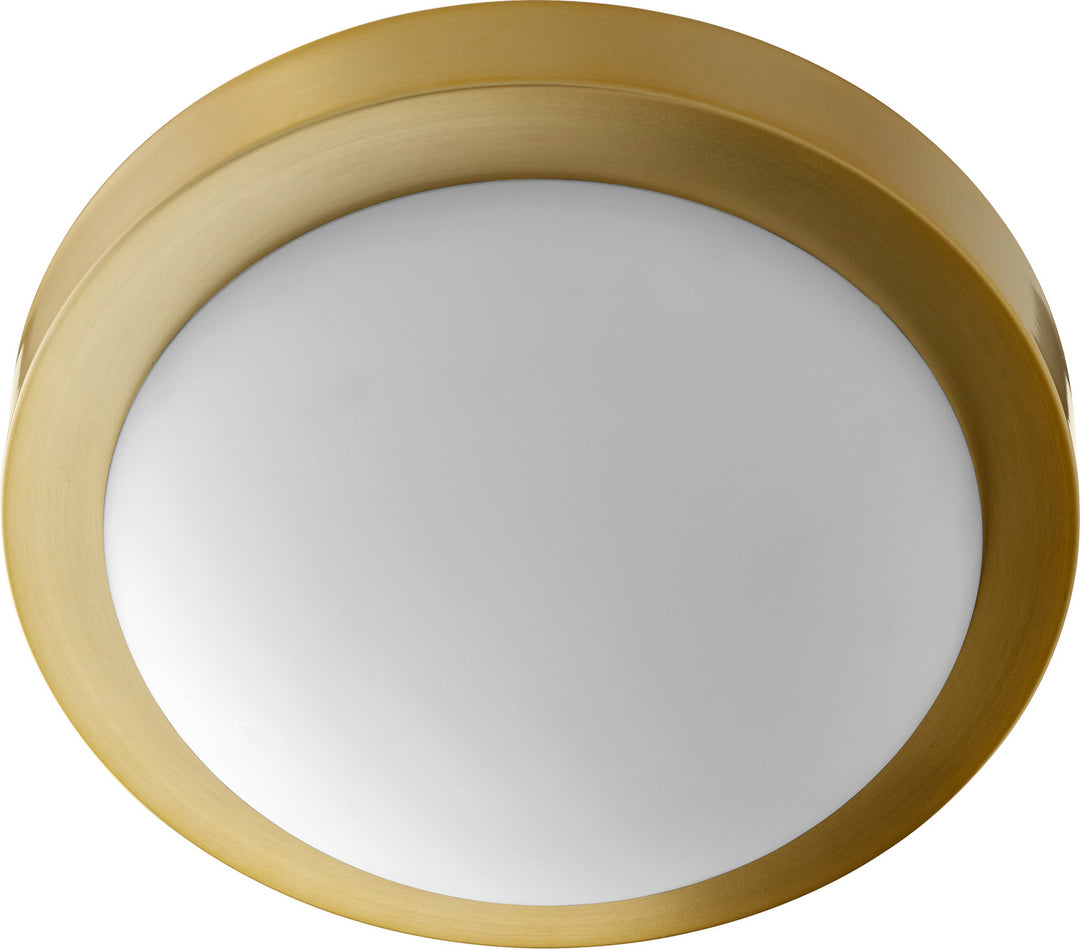Quorum 3505 Contempo Ceiling Mounts 3505-11-80 Ceiling Light - Aged Brass