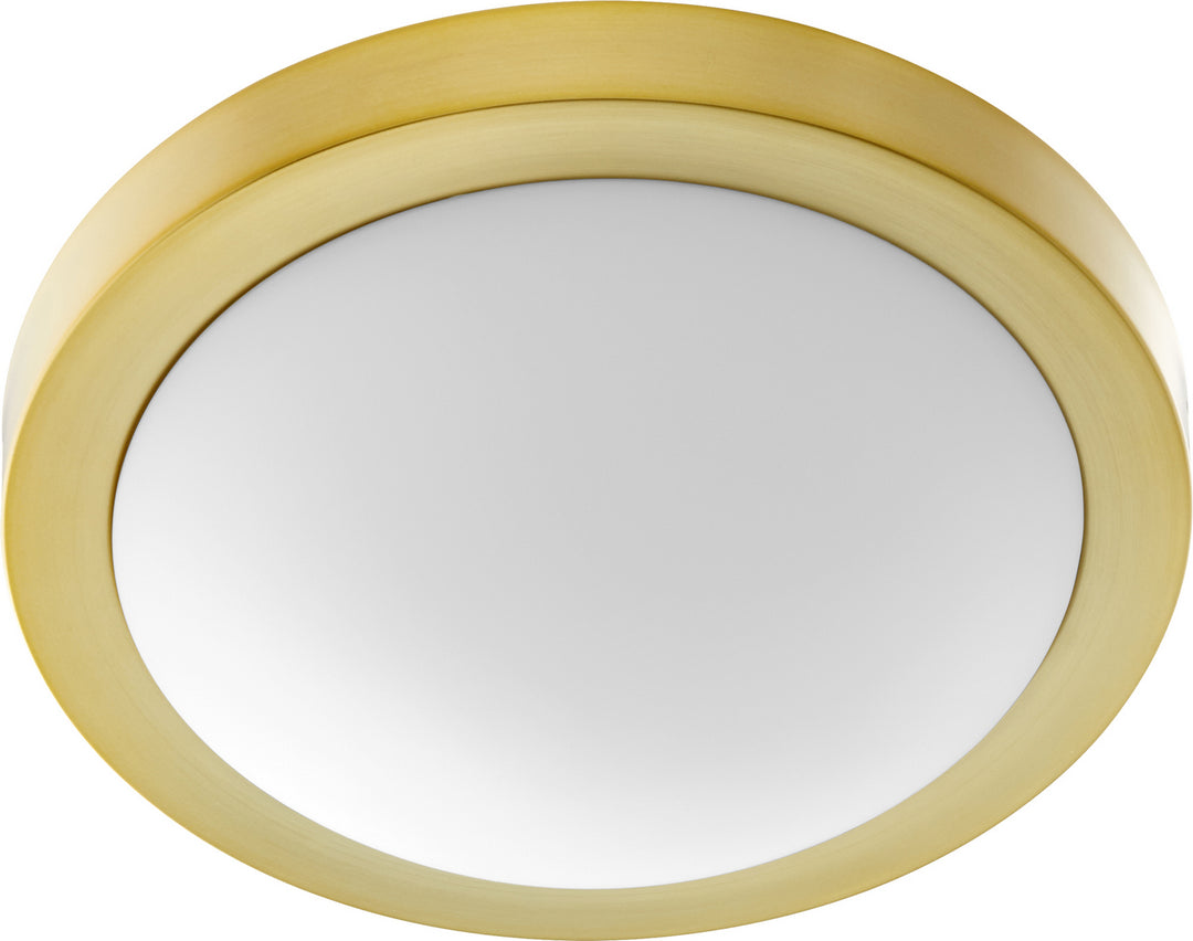 Quorum 3505 Contempo Ceiling Mounts 3505-13-80 Ceiling Light - Aged Brass