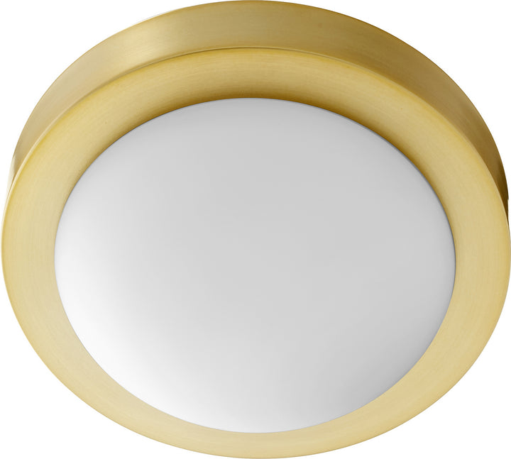 Quorum 3505 Contempo Ceiling Mounts 3505-9-80 Ceiling Light - Aged Brass