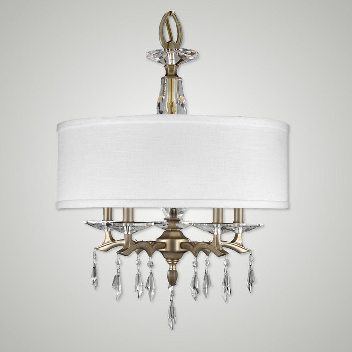 American Brass & Crystal Kaya CH5602-G-36G-ST-HL Chandelier Light - Old Brass