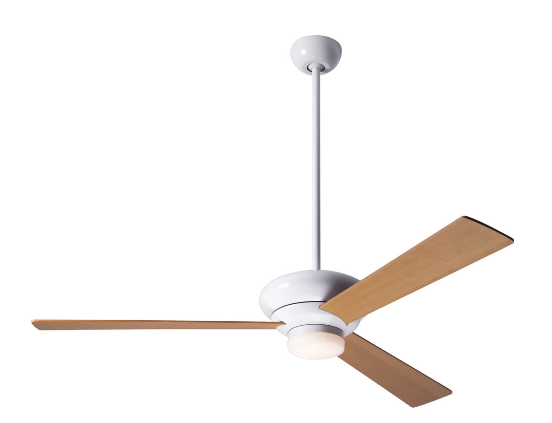 Modern Fan Company Altus ALT-GW-42-MP-271-002 Ceiling Fan 42 - Gloss White, Maple/