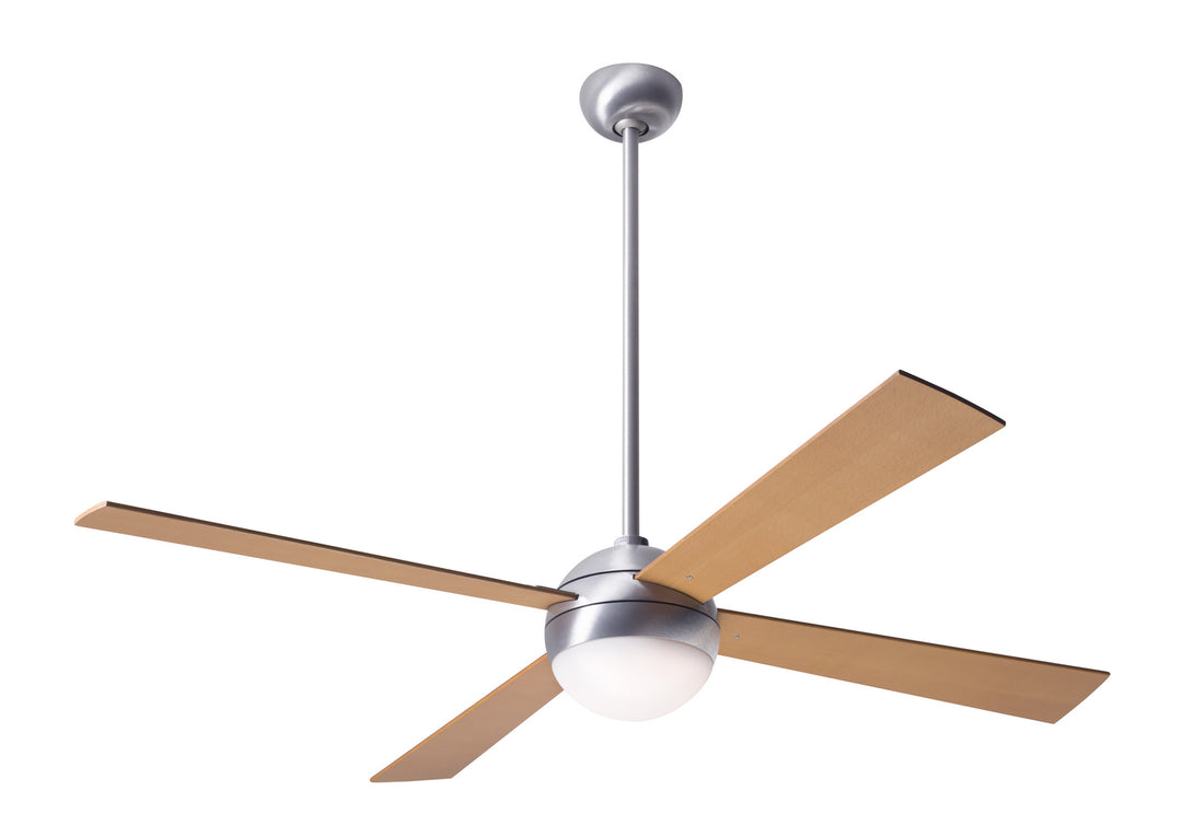 Modern Fan Company Ball BAL-BA-42-MP-652-002 Ceiling Fan 42 - Brushed Aluminum, Maple/