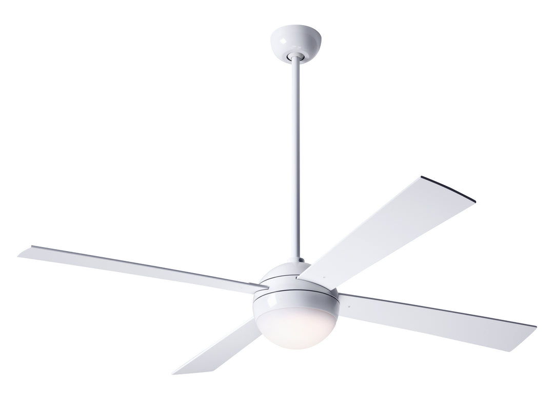 Modern Fan Company Ball BAL-GW-42-WH-652-002 Ceiling Fan 42 - Gloss White, White/