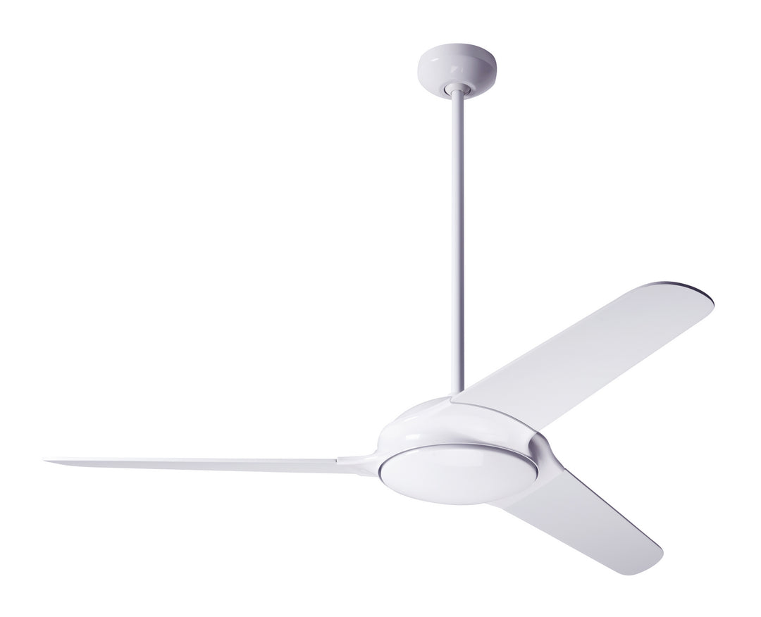 Modern Fan Company Flow FLO-GW-52-WH-NL-005 Ceiling Fan 52 - Gloss White, White/