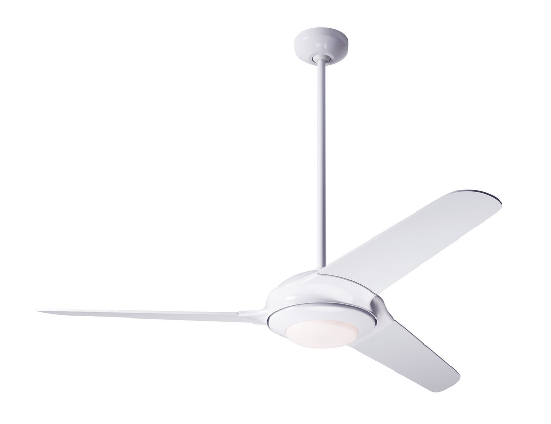 Modern Fan Company Flow FLO-GW-52-WH-372-002 Ceiling Fan 52 - Gloss White, White/