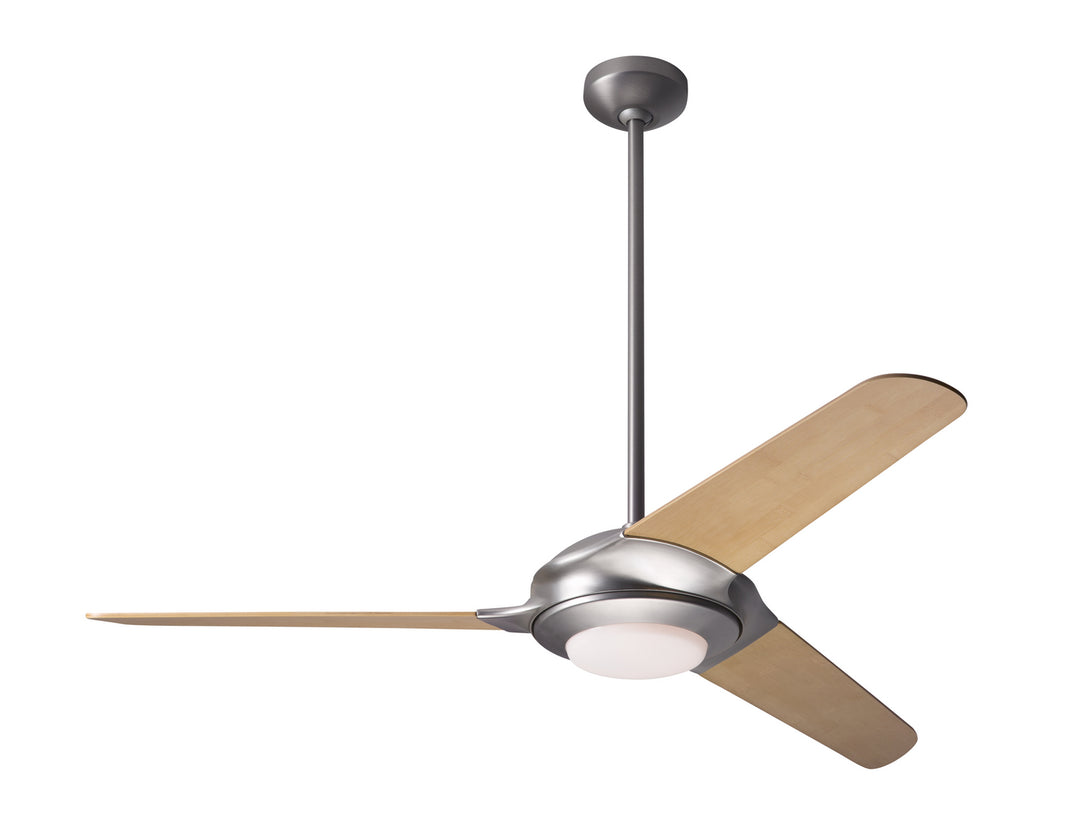 Modern Fan Company Flow FLO-MN-52-BB-372-002 Ceiling Fan 52 - Matte Nickel, Bamboo/