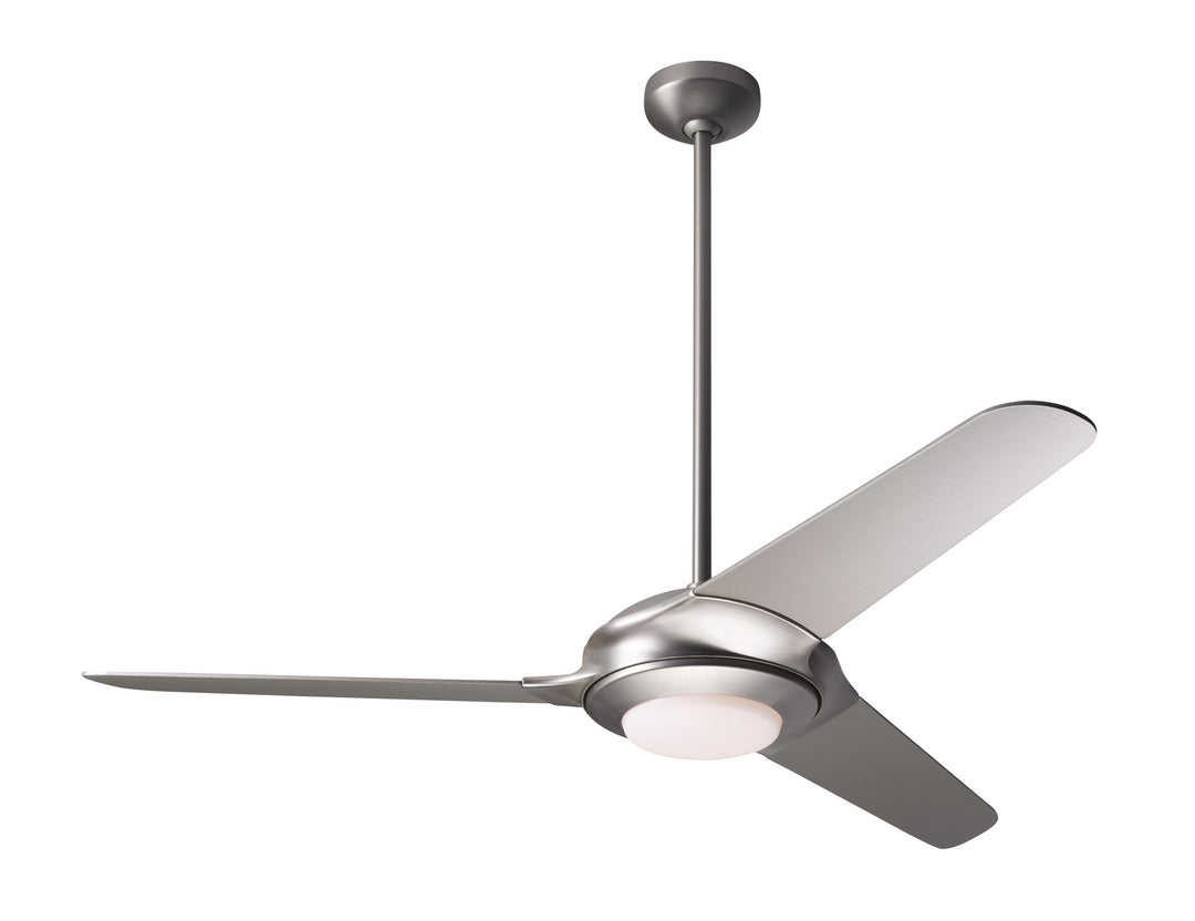 Modern Fan Company Flow FLO-MN-52-NK-372-002 Ceiling Fan 52 - Matte Nickel, Nickel/