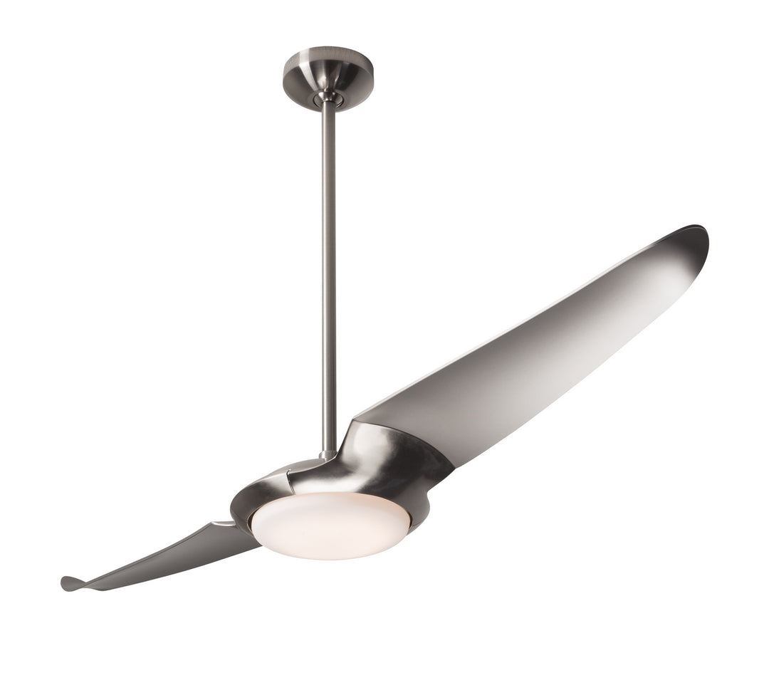 Modern Fan Company IC/Air2 DC IC2-BN-56-NK-570-CC Ceiling Fan 56 - Bright Nickel, Nickel/