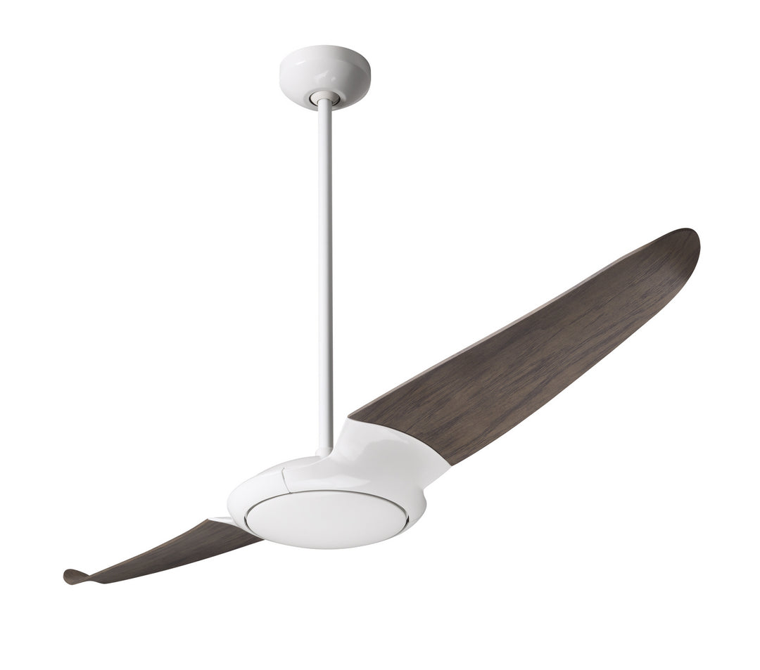 Modern Fan Company IC/Air2 DC IC2-GW-56-GY-NL-CC Ceiling Fan 56 - Gloss White, Graywash/