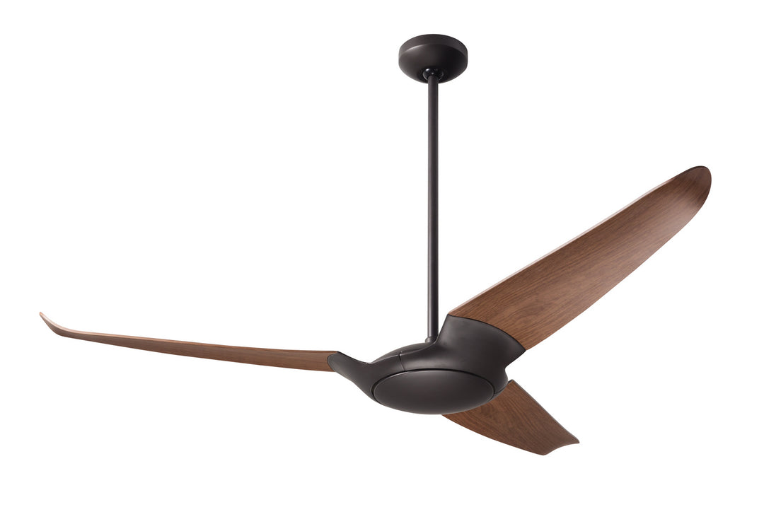 Modern Fan Company IC/Air3 DC IC3-DB-56-MG-NL-CC Ceiling Fan 56 - Dark Bronze, Mahogany/