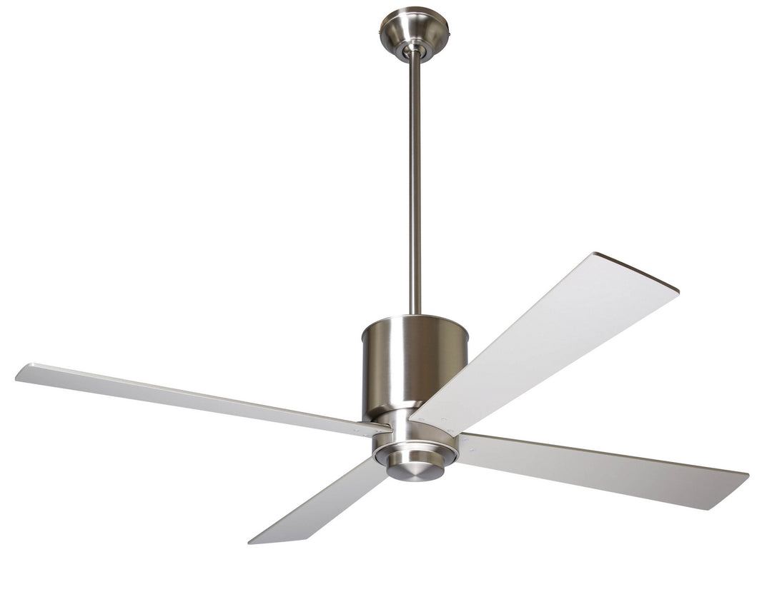 Modern Fan Company Lapa LAP-BN-50-SV-NL-001 Ceiling Fan 50 - Bright Nickel, Silver/