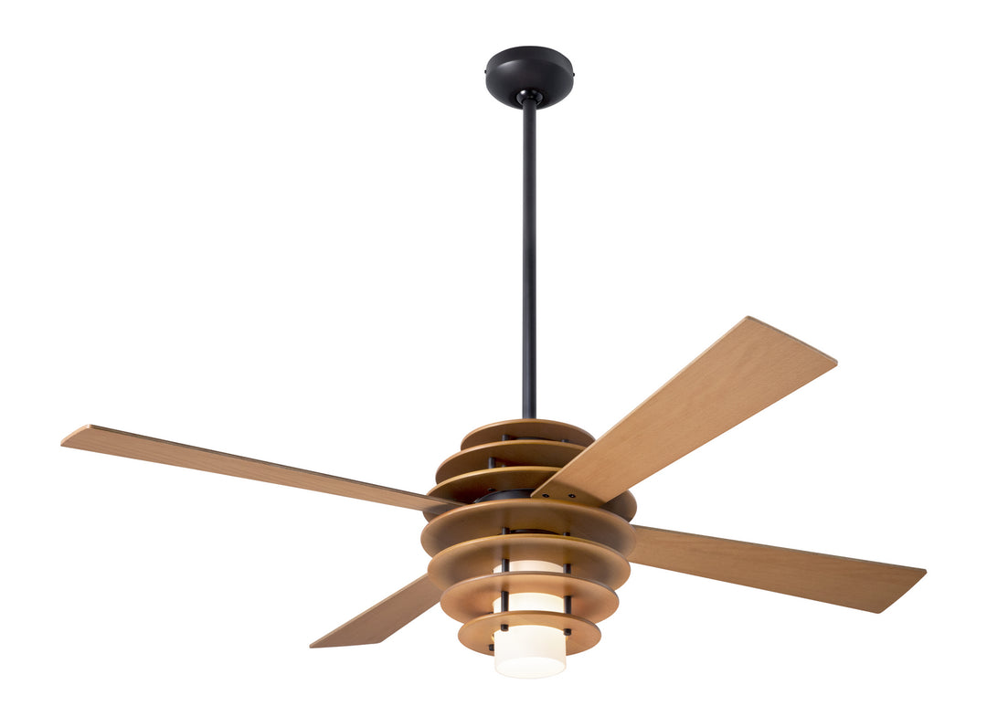 Modern Fan Company Stella SLA-MP-52-MP-LED-002 Ceiling Fan 52 - Maple/Dark Bronze, Maple/