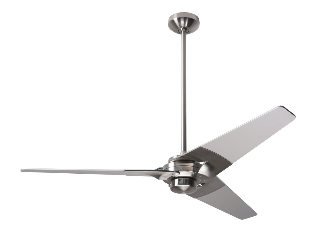 Modern Fan Company Torsion TOR-BN-52-NK-NL-001 Ceiling Fan 52 - Bright Nickel, Nickel/