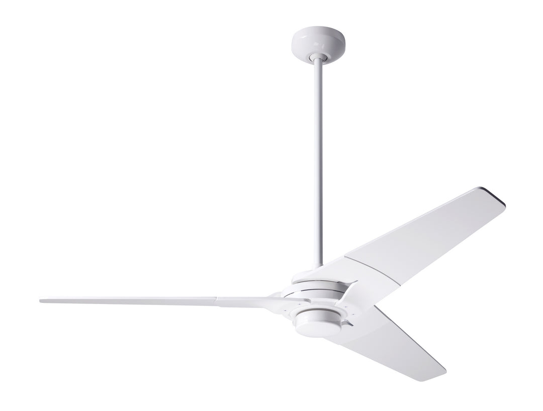 Modern Fan Company Torsion TOR-GW-52-WH-NL-001 Ceiling Fan 52 - Gloss White, White/