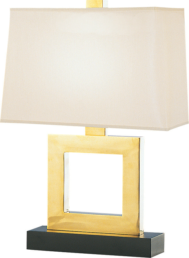 Robert Abbey Lighting 100XBN Doughnut Lamp Natural Brass