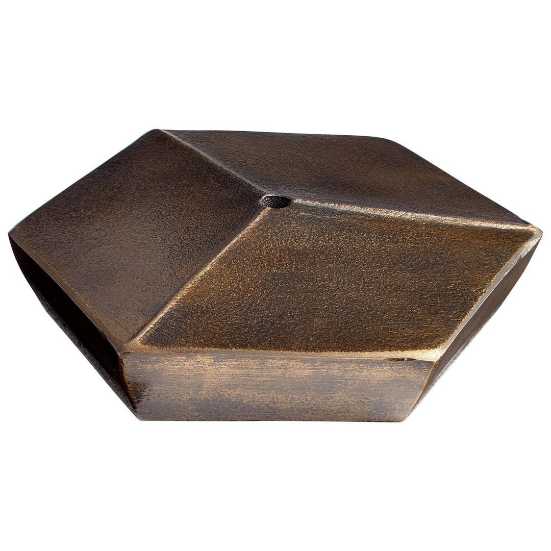 Cyan 07999 Vases & Planters - Antique  Brass