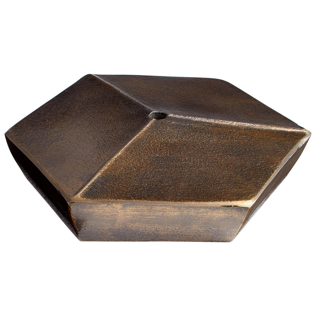 Cyan 07999 Vases & Planters - Antique  Brass