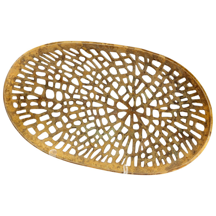 Cyan 08002 Containers & Trays - Antique  Brass