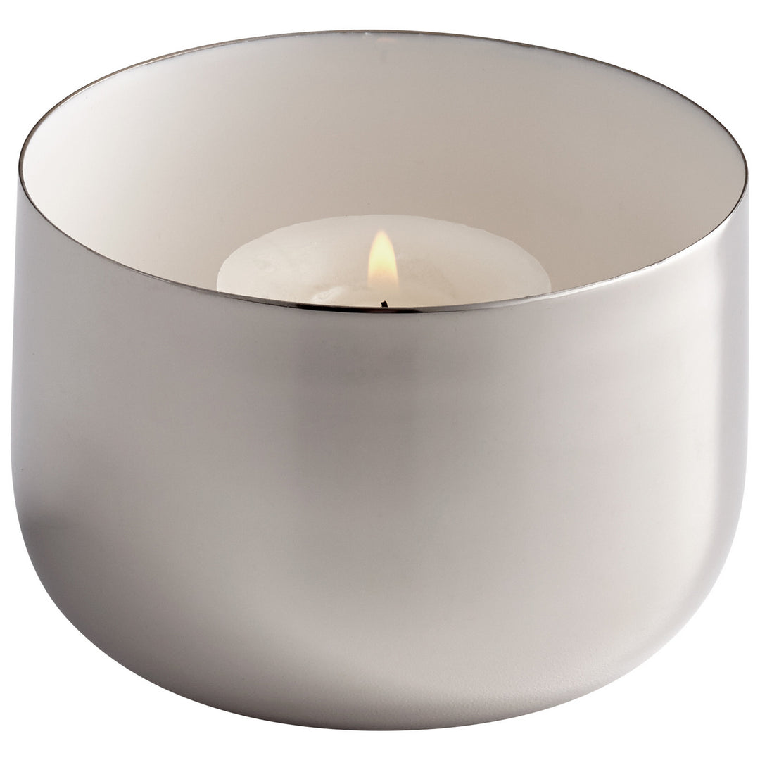 Cyan 08101 Candle Holders - Nickel