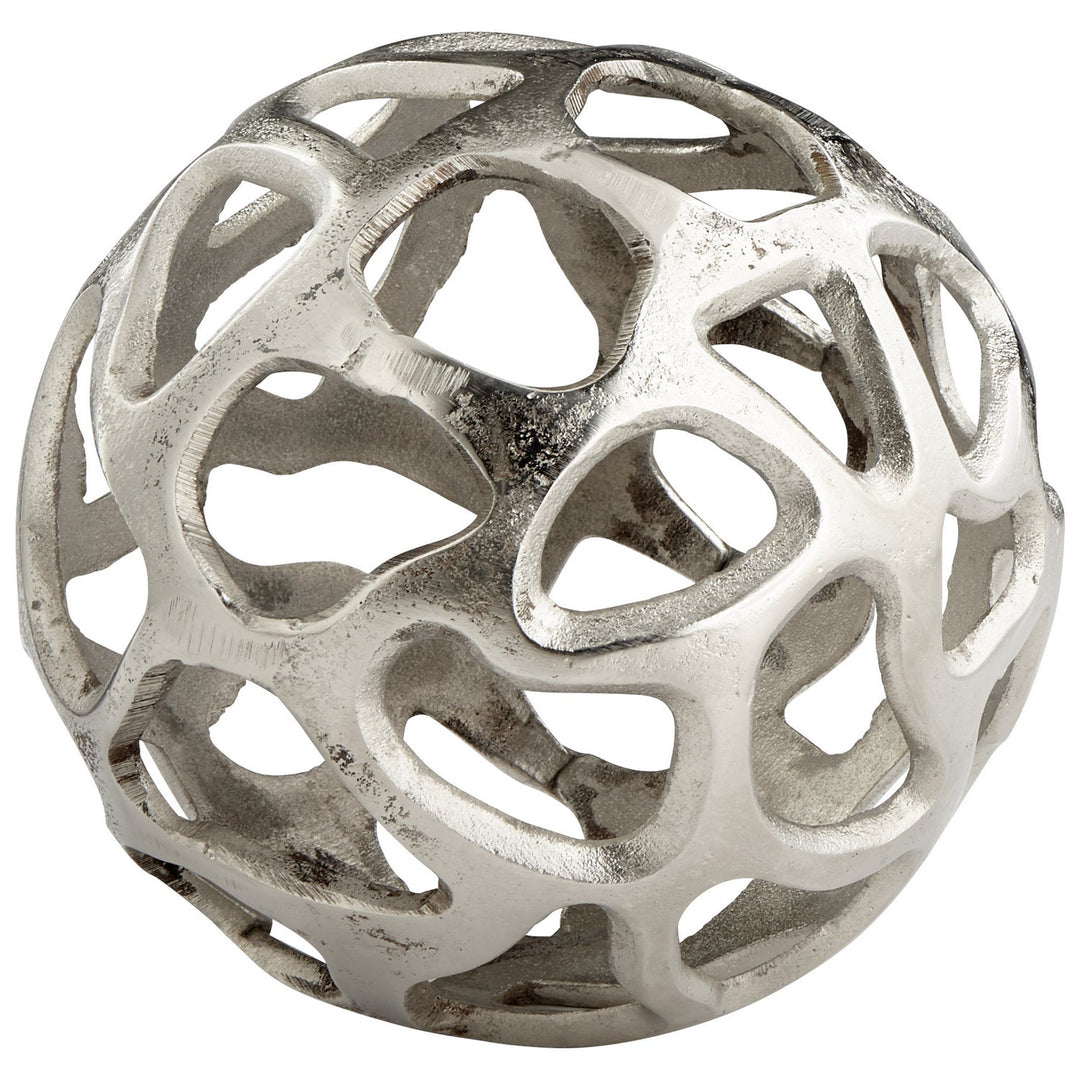 Cyan Design 08293   Home Decor Raw Nickel