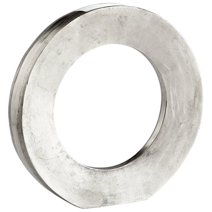 Cyan 08306 Vases & Planters - Raw Nickel