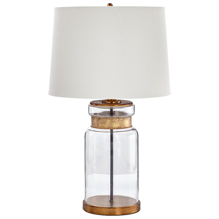 Cyan 08513 Table Lamps - Clear And Gold