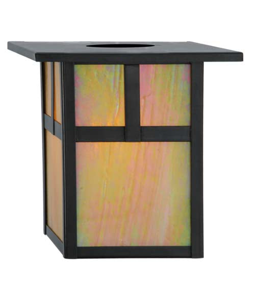 Meyda Tiffany Hyde Park 20814 Chandelier Light - Craftsman Brown