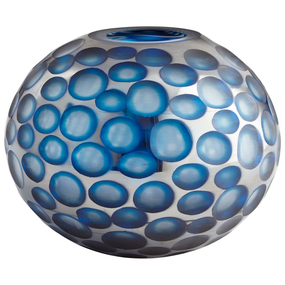Cyan 08652 Vases & Planters - Blue