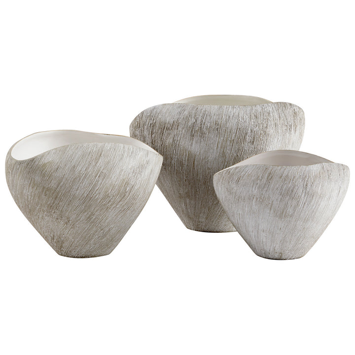 Cyan 08733 Vases & Planters - Natural Stone