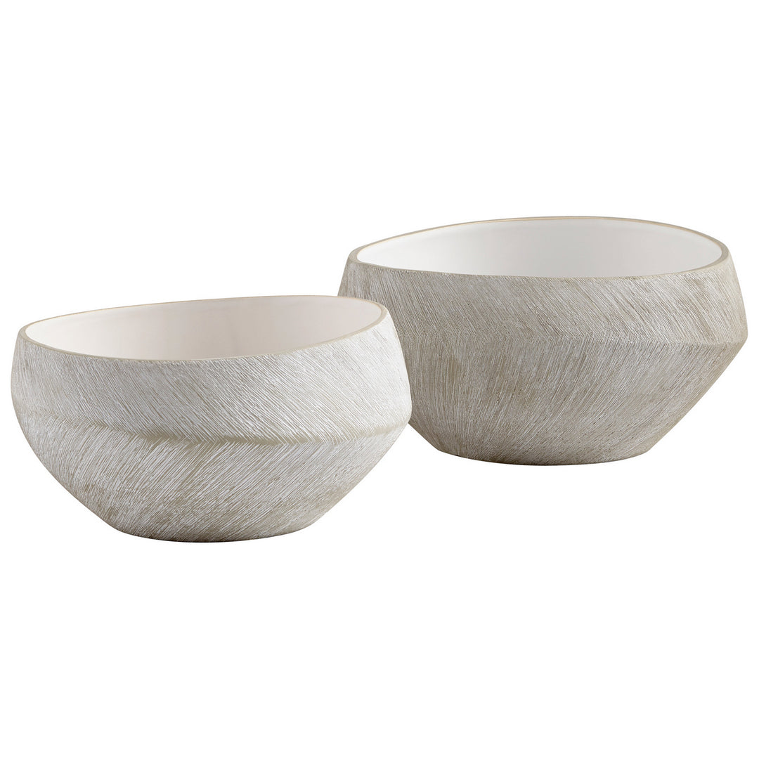 Cyan 08741 Bowls & Plates - Natural Stone