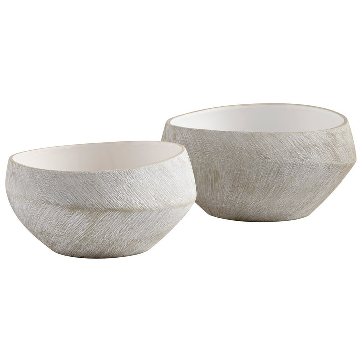 Cyan 08741 Bowls & Plates - Natural Stone