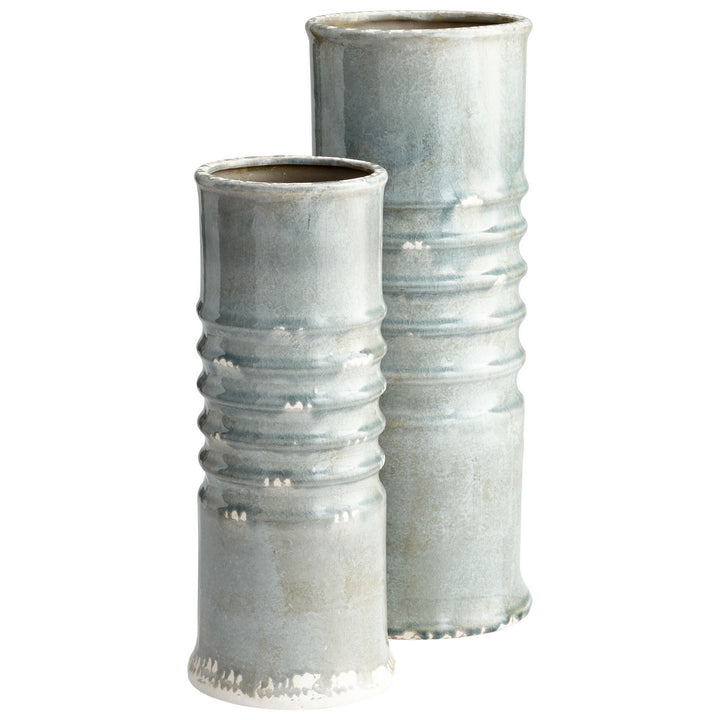 Cyan 08753 Vases & Planters - Green Crackle