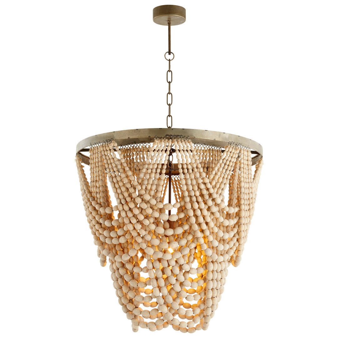 Cyan Design  09265 Chandelier Light - Tinted Raw Iron