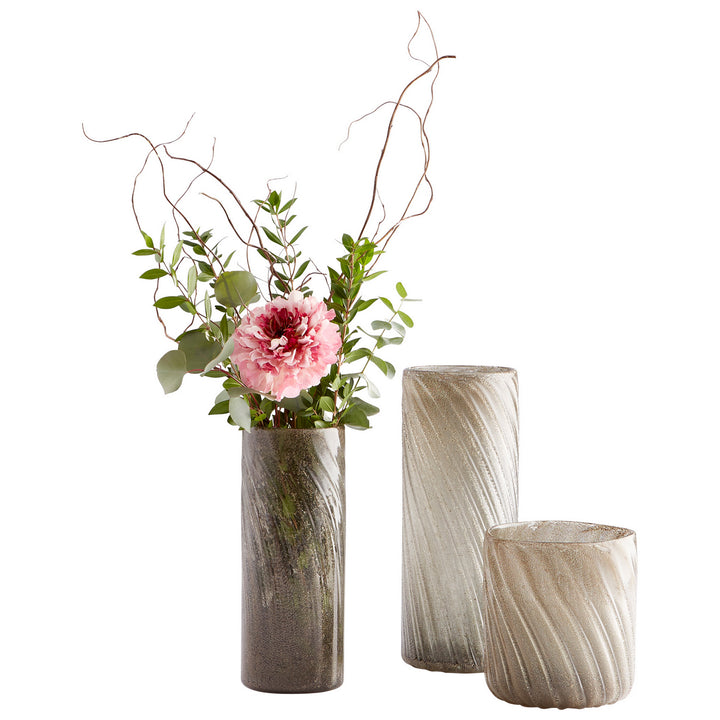Cyan 09475 Vases & Planters - Almond Gold