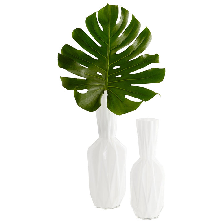 Cyan 09492 Vases & Planters - White