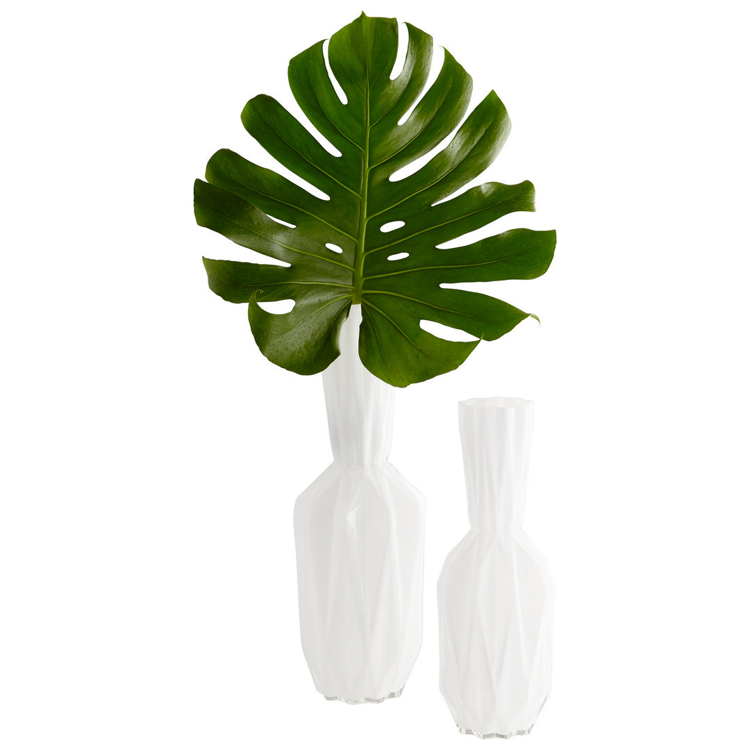 Cyan 09492 Vases & Planters - White